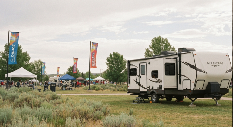 RV rental for Global Fest near Aurora CO