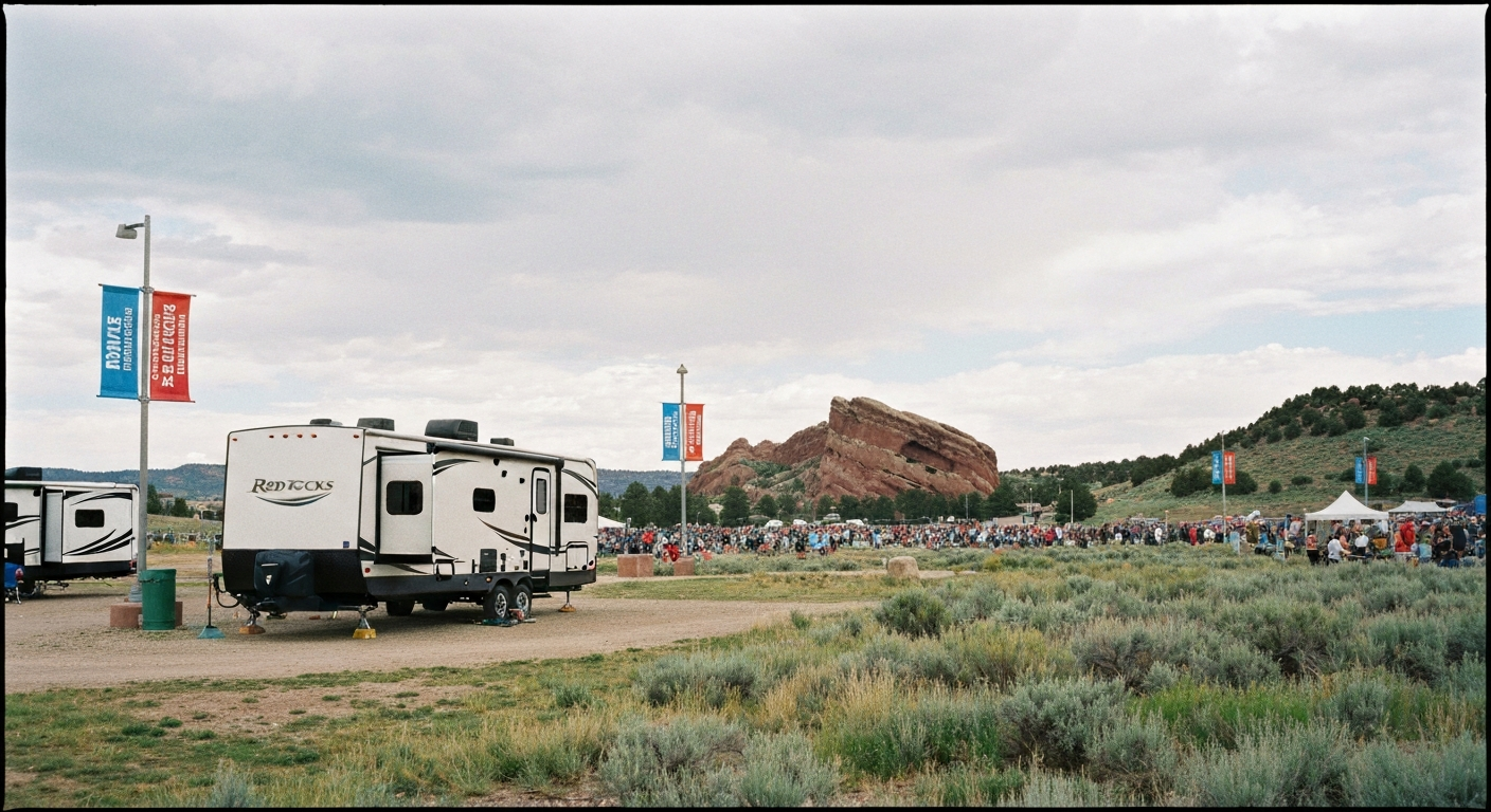 RV rental for Red Rocks Concert Season near Aurora